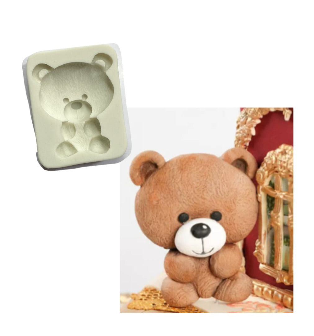 Fluffy Bear Silicone Mold